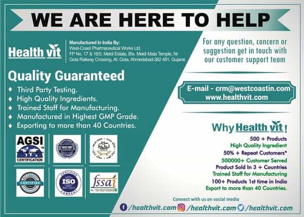 Healthvit High Absorption Magneed-B6 Magnesium & Vitamin B6 - 60 Tablets