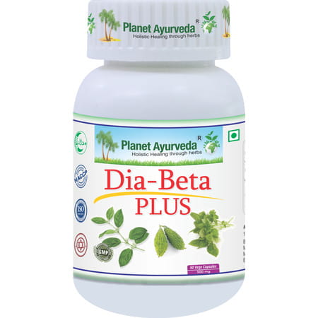 Planet Ayurveda Dia Beta Plus - 60 Capsules