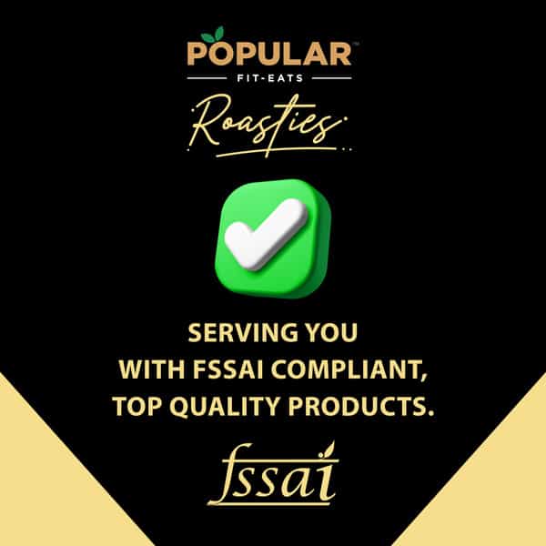 Popular Roasties Dry Roasted Cashew Chilli Cracker | 200 Gm