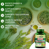 Vlado's Himalayan Organics Organic Multivitamins | Iron Zinc Vitamin C & Niacin - 60 Veg Tablets