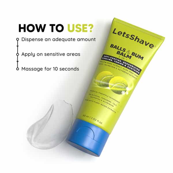 Letsshave Deodorizing Balls Balm For Men