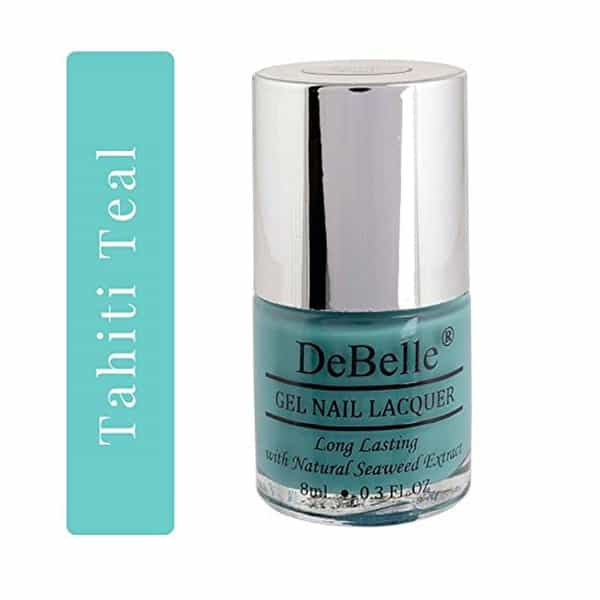 Debelle Gel Nail Lacquer Tahiti Teal Teal Green Nail Polish-8Ml