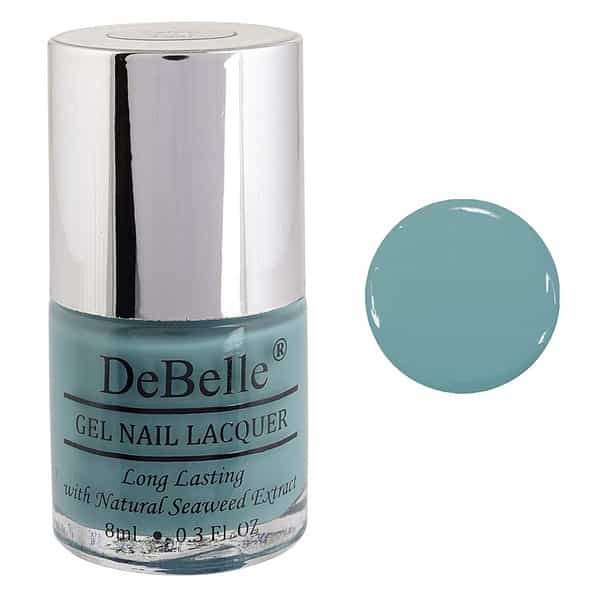 Debelle Gel Nail Lacquer Tahiti Teal Teal Green Nail Polish-8Ml