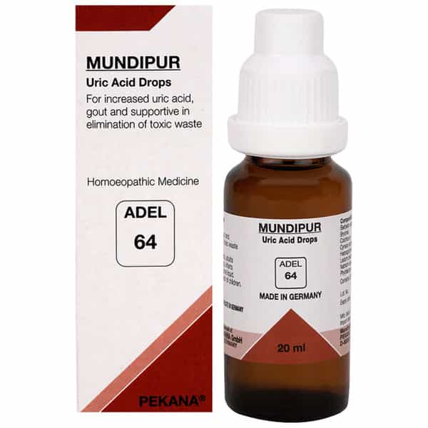 Adel 64 Mundipur Uric Acid Drops 20 Ml