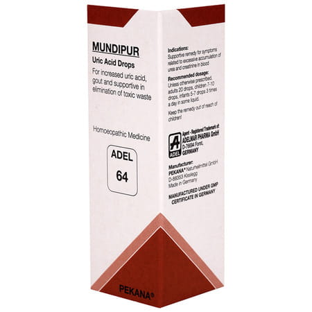 Adel 64 Mundipur Uric Acid Drops 20 Ml