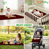 Oyo Baby Waterproof Bed Protector Baby Dry Sheet Medium Maroon (70 Cm X 100 Cm)