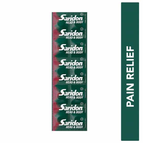 Saridon Head And Body Strip Of 10 Tablets