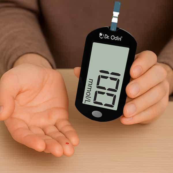 Dr. Odin Ac-307 (Gdh-Fad) Blood Glucose Test Strips With Gdh-Fad Monitoring Machine (25 Test Srips)