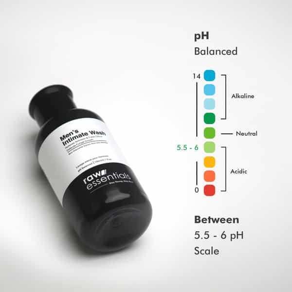 Raw Essentials Intimate Wash For Men Relieves Itchiness & Odour | Prevents Fungal Growth - 150Ml