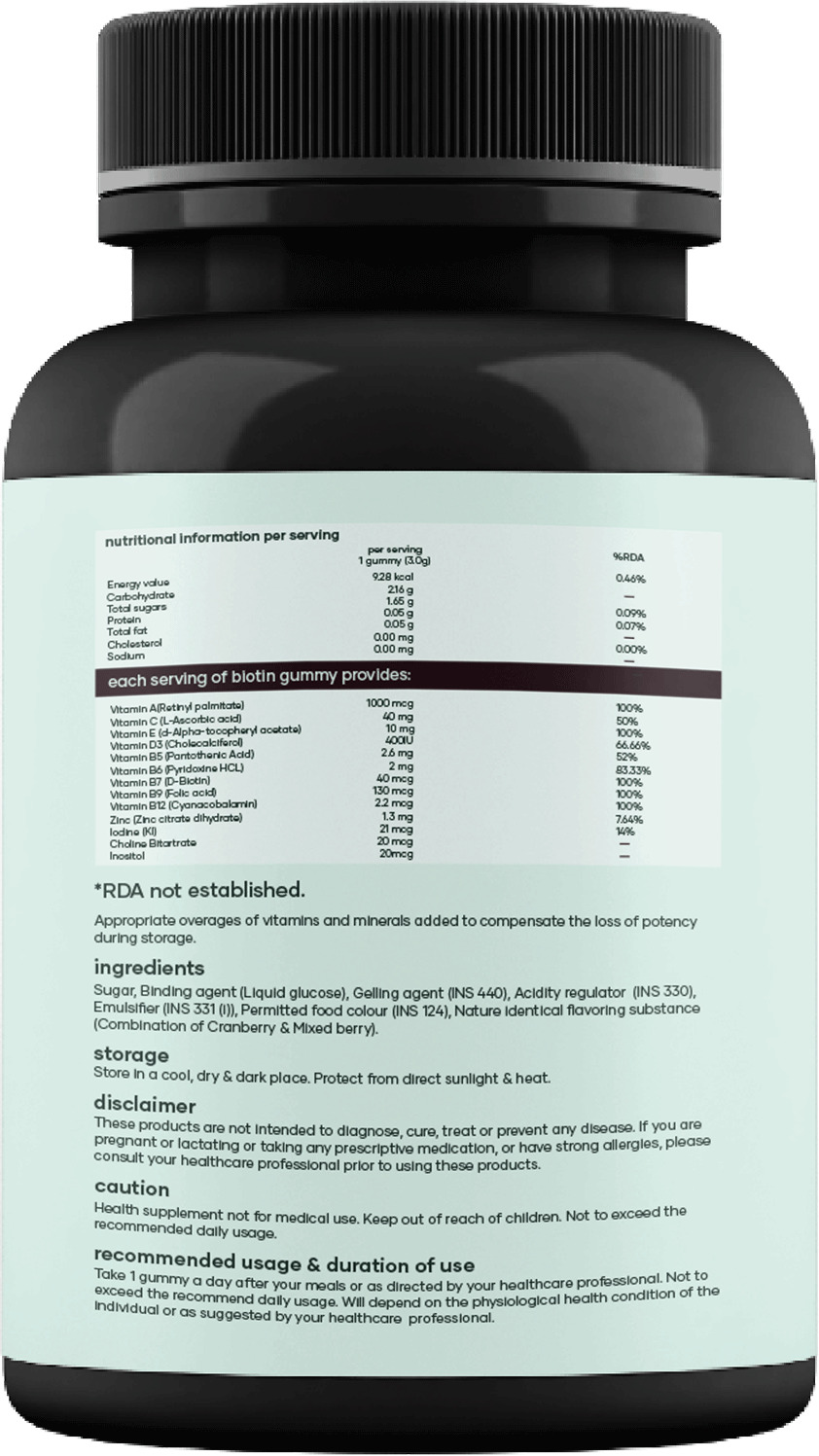 Mars By Ghc Biotin Gummies 30 No'S