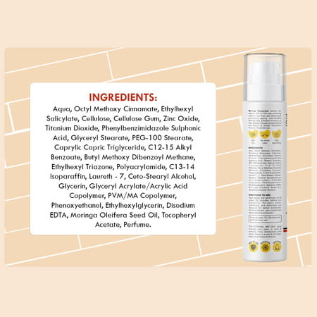 The Skin Story Moringa Sunscreen Spf 50 | 40g