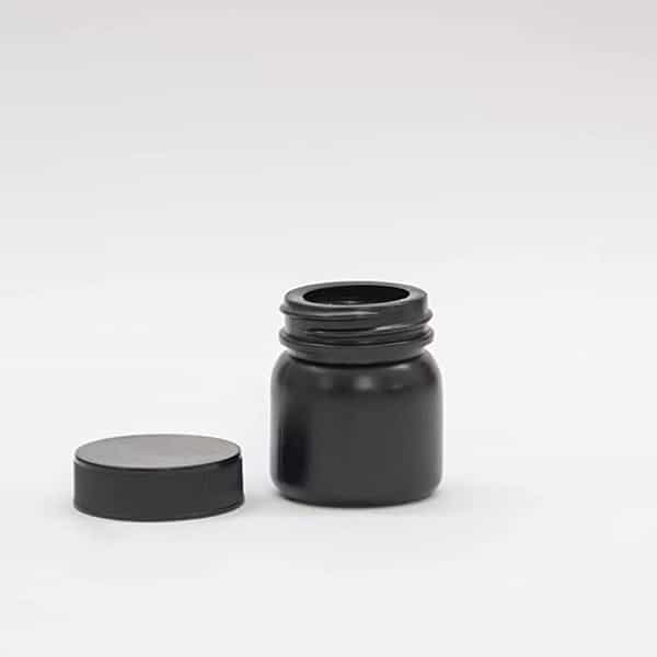 Patco - 30Ml Black Hdpe Empty Bottle For Capsules & Tablets - For Ayurvedic Powder Storage (25 Pcs)