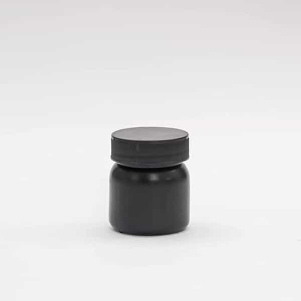 Patco - 30Ml Black Hdpe Empty Bottle For Capsules & Tablets - For Ayurvedic Powder Storage (25 Pcs)