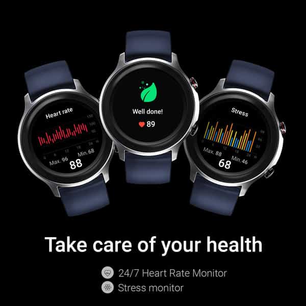 Noise Fit Active Spo2 Smartwatch (Blue)