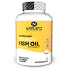 Naturyz Burpfree Salmon Fish Oil 2000 Mg With Vitamin D3 For Skin, Eyes, Heart & Brain (60 Softgels)