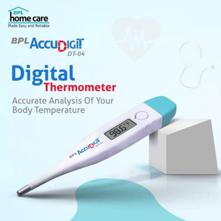 Bpl Medical Technologies Accudigit Dt-04 Mercury-Free Digital Thermometer