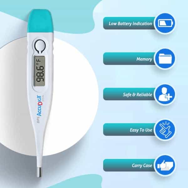 Bpl Medical Technologies Accudigit Dt-04 Mercury-Free Digital Thermometer
