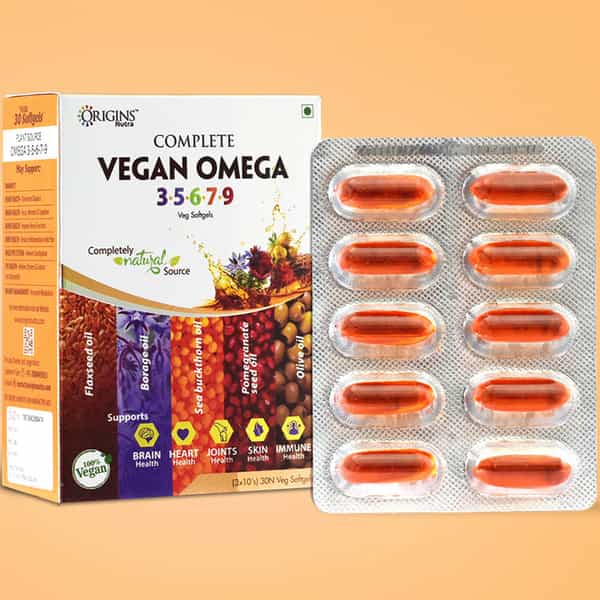 Origins Nutra Complete Vegan Omega 3-5-6-7-9 (30 Softgels)