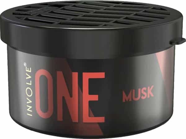 Involve One Musk Organic Car Perfume - Best Car Air Freshener | Strong Car Fragrance - Ione01