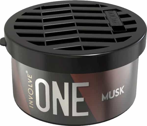 Involve One Musk Organic Car Perfume - Best Car Air Freshener | Strong Car Fragrance - Ione01