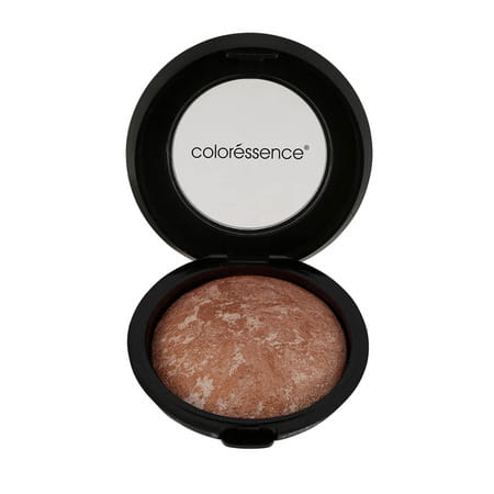 Coloressence Professional Terracotta Blusher Multi-Purpose Highlighter Bronzer | Moon Light 10gm