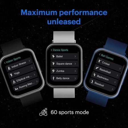 Noise Colorfit Ultra Smartwatch (Space Blue)