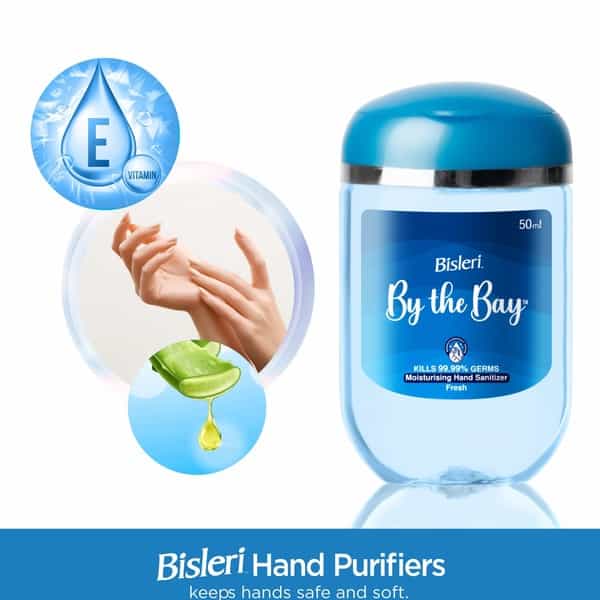 Bisleri By The Bay Hand Sanitizer Gel - 50 Ml