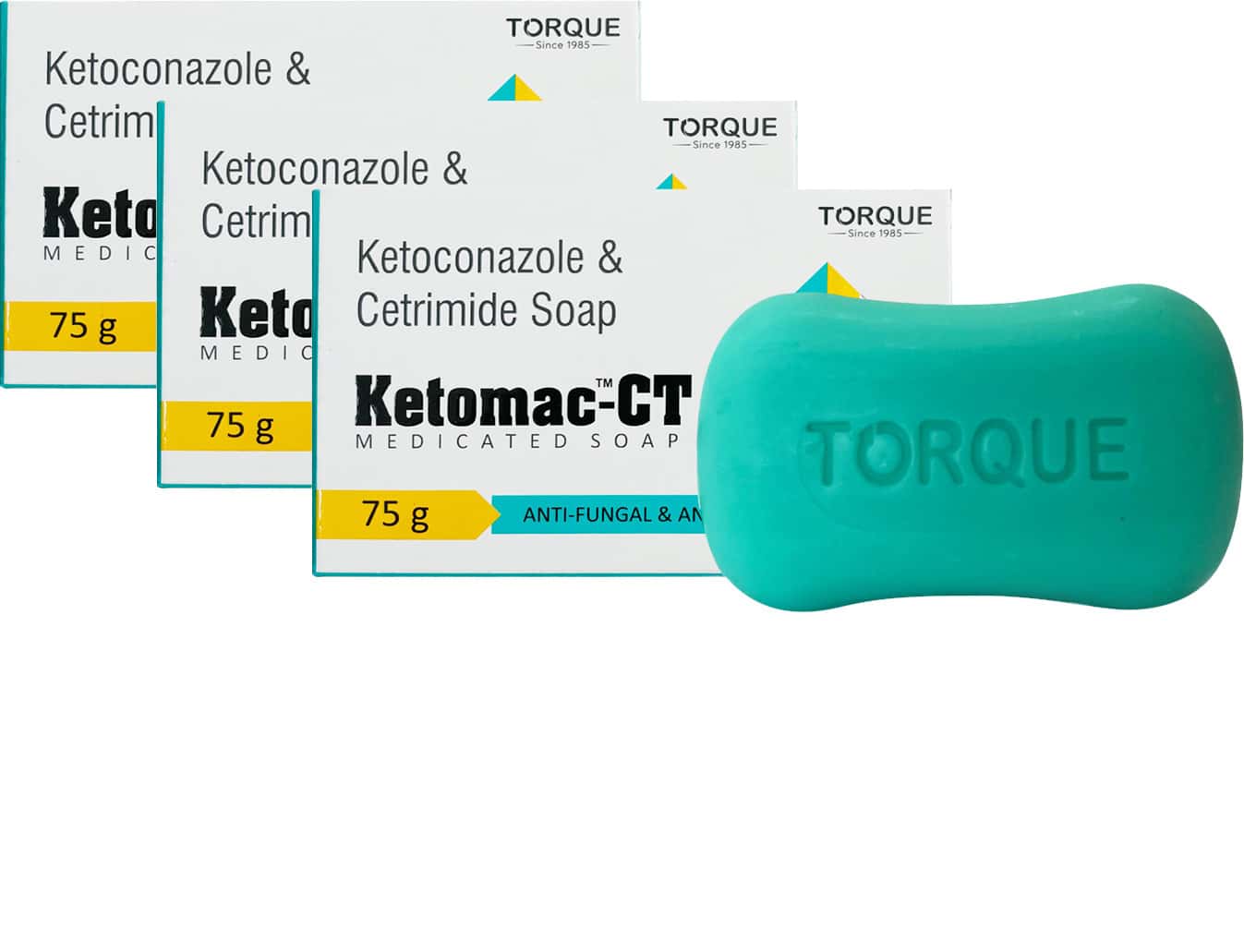 Ketomac Ct Antibacterial Soap For All Skin Type 75gm ( Pack Of 3 )