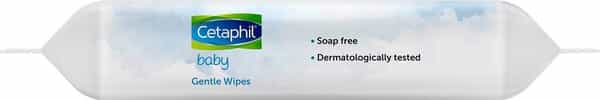 Cetaphil Baby Gentle Wipes | Aloe Vera & Vitamin E | 40 No's