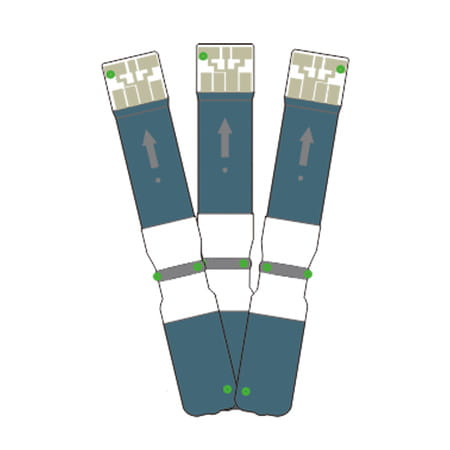 Dr. Odin Ac-307 (Gdh-Fad) Blood Glucose Test Strips Gdh-Fad Monitoring Machine 50 Glucometer Strips