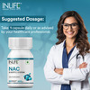 Inlife N Acetyl Cysteine Nac Supplement 600mg | Antioxidant - 60 Vegetarian Capsules