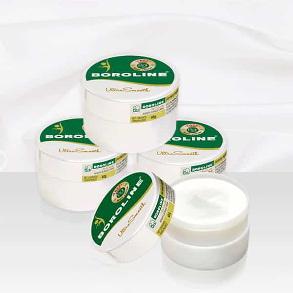 Boroline Ultrasmooth Ayurvedic Night Cream | Moisturizes & Repairs Dry Chapped Skin (40 Gm X 4)