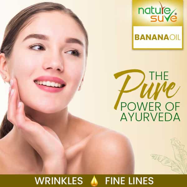 Nature Sure Banana Oil For Wrinkles And Fine Lines In Men & Women - 1 Pack (30Ml)