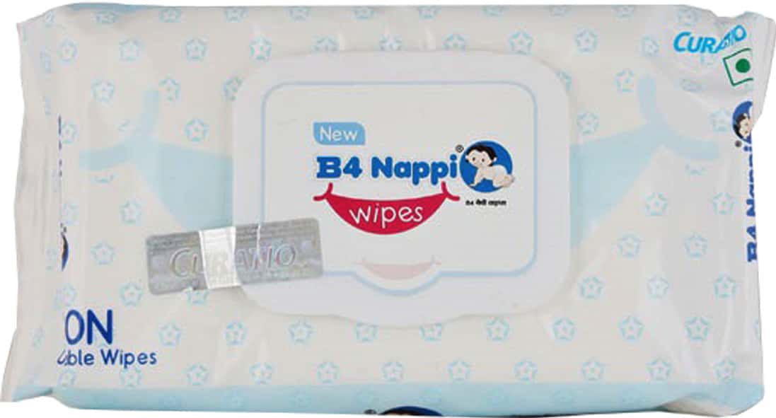 Curatio New B4 Nappi Wipes -80'S