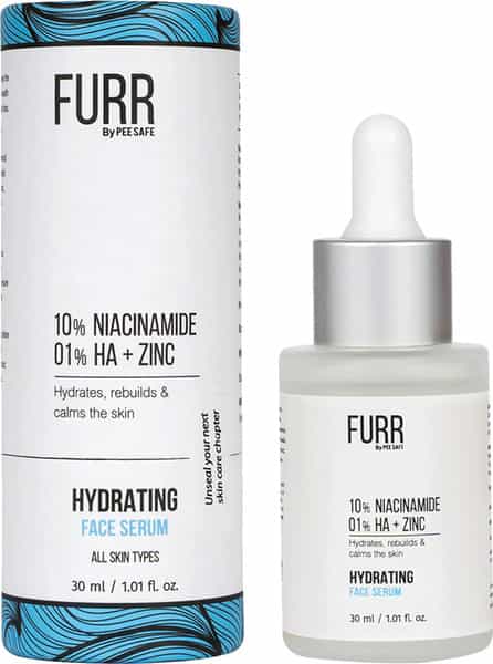Furr By Pee Safe Hydrating Face Serum With Zinc - 30 Ml