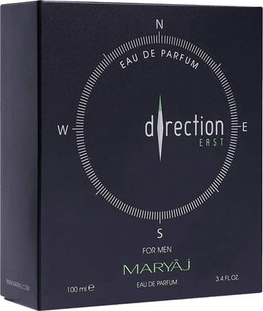 Maryaj Direction East Edp Spicy 100ml For Men And Ajmal Sacred Love Deodorant Musky 200ml For Women