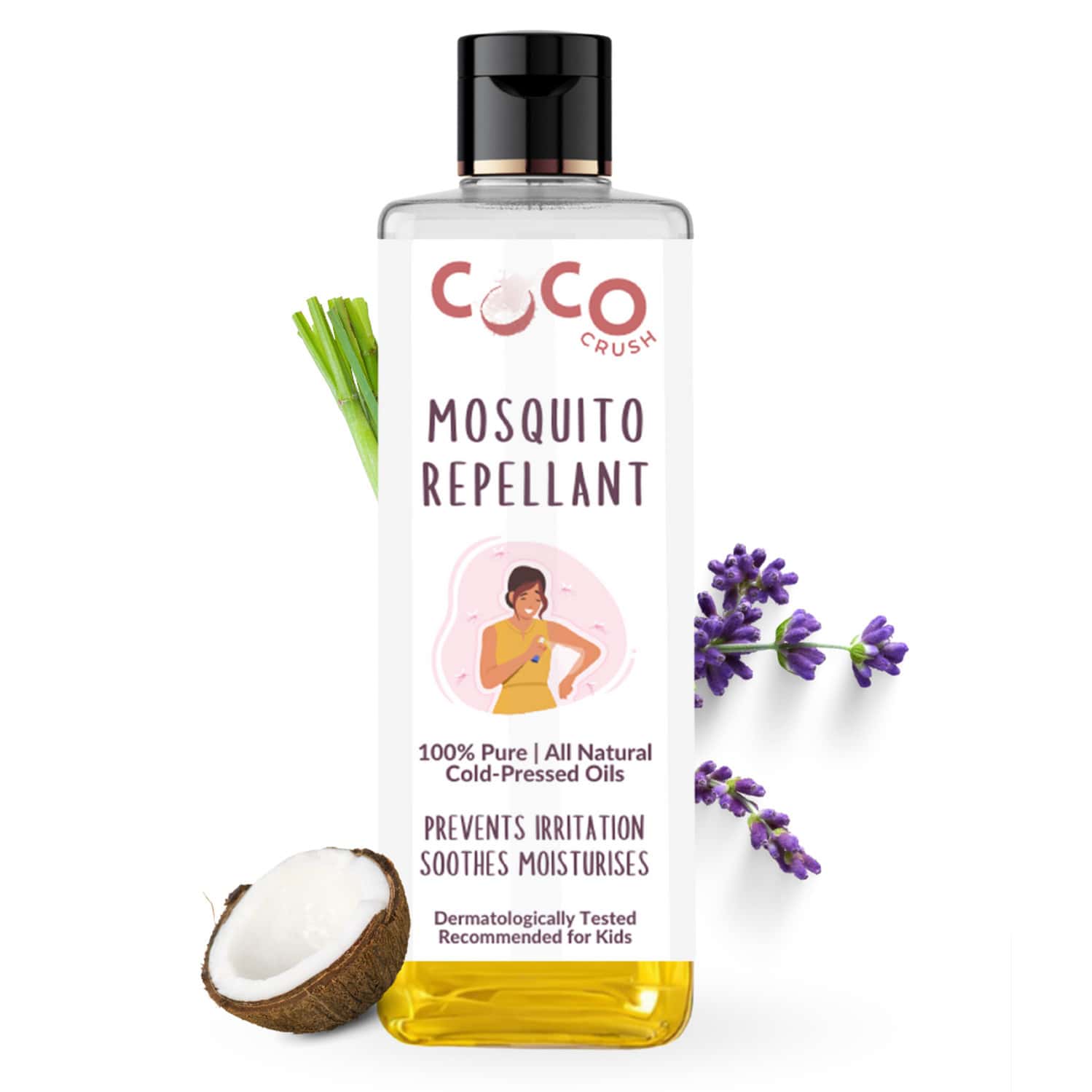 Coco Crush Mosquito Repellent Oil - 100ml