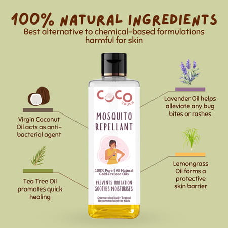 Coco Crush Mosquito Repellent Oil - 100ml