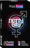Nottyboy 4-In-1 Condoms - Climax Delay Ribbed Dotted Contoured Condoms 10