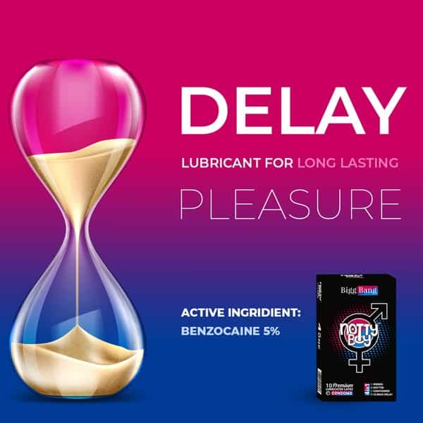 Nottyboy 4-In-1 Condoms - Climax Delay Ribbed Dotted Contoured Condoms 10