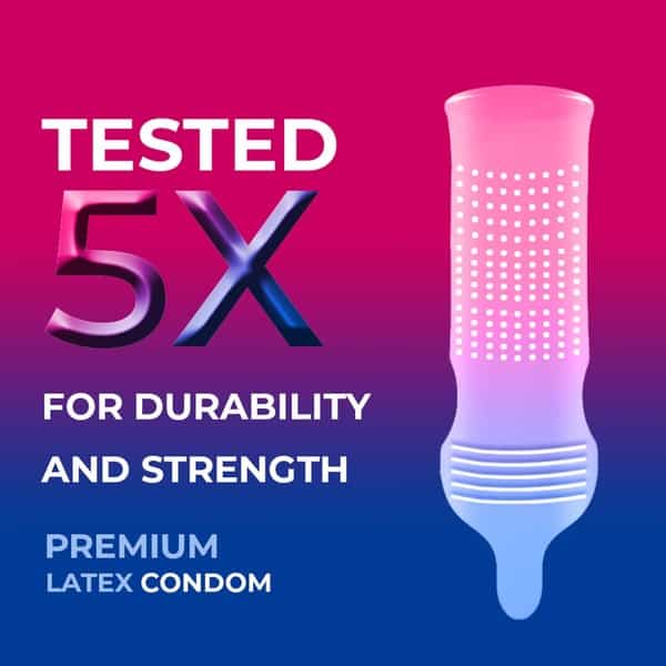 Nottyboy 4-In-1 Condoms - Climax Delay Ribbed Dotted Contoured Condoms 10