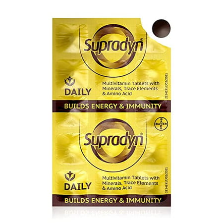 Supradyn Daily Multivitamin Tablets (150 Tablets) For Men & Women