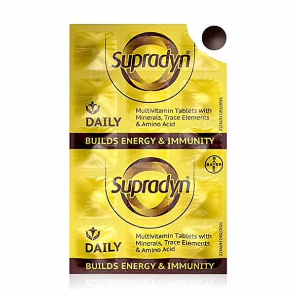 Supradyn Daily Multivitamin Tablets (150 Tablets) For Men & Women