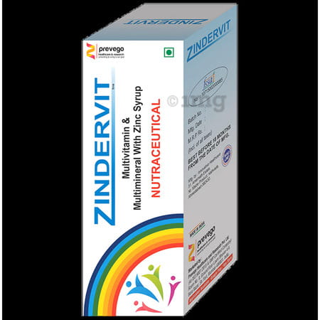 Prevego Zindervit Syrup(100 Ml)