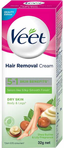 Veet Hair Removal Cream Tube Of 32 G