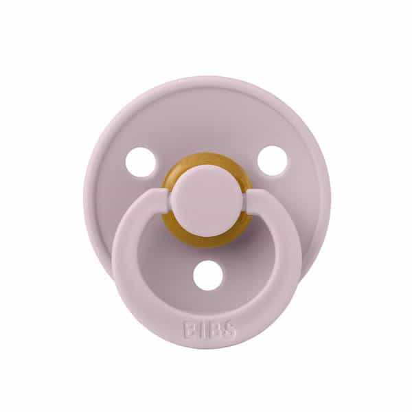 Bibs Colour Latex Size 1 Dusky Lilac - 0+ Months