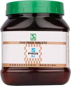 Dr. Willmar Schwabe India Five Phos 6x Tablets (550 Gm)