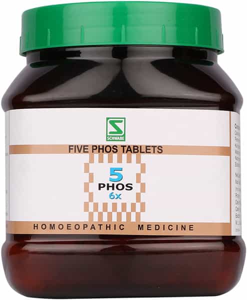 Dr. Willmar Schwabe India Five Phos 6X Tablets (550 Gm)