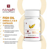 Ningen Fish Oil Capsules For Eyes Skin Heart Hair - 30 Non-Veg Capsules