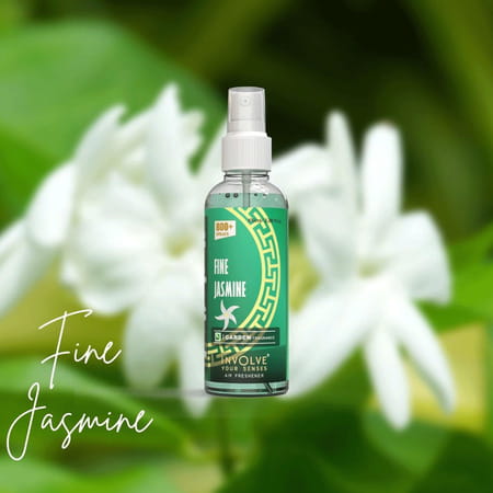 Involve Garden Fragrances - Fine Jasmine Floral Air Freshener For Car | Room & Office Cabin - Inat01